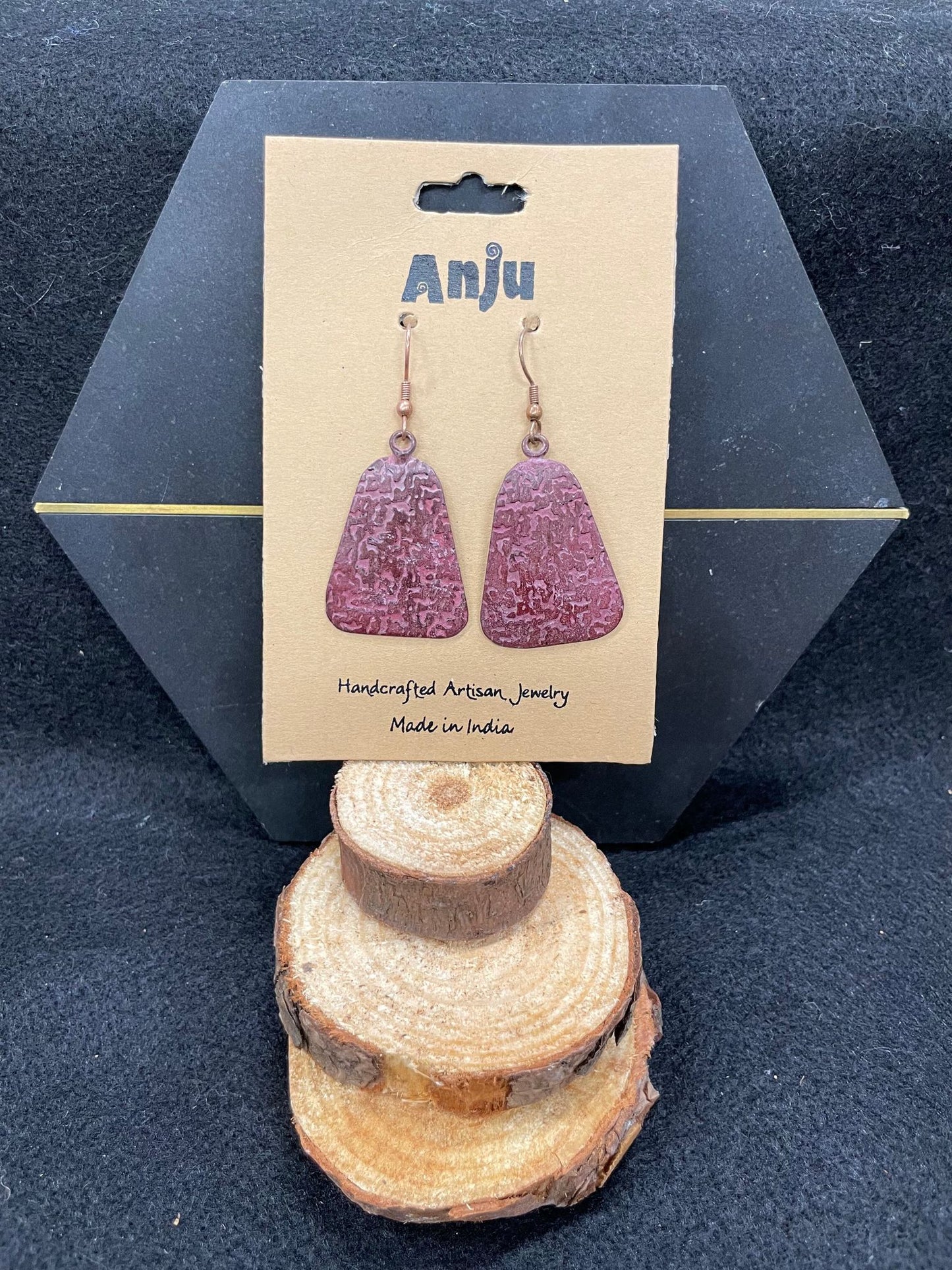Copper Patina Earrings