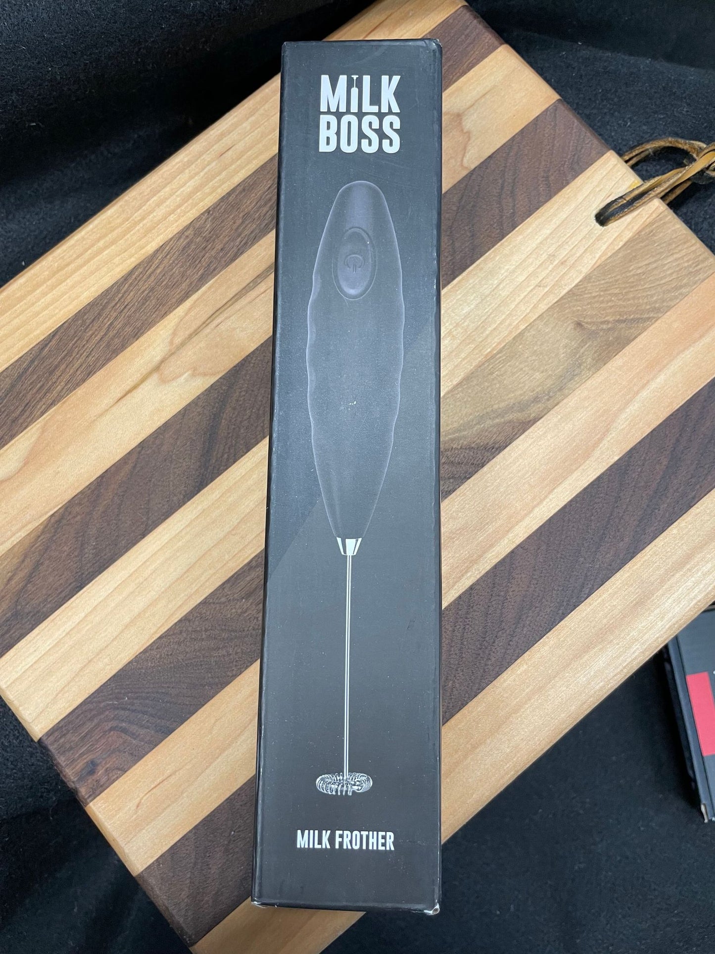 Milk Boss (Batteries Included) Double Grip Milk Frother