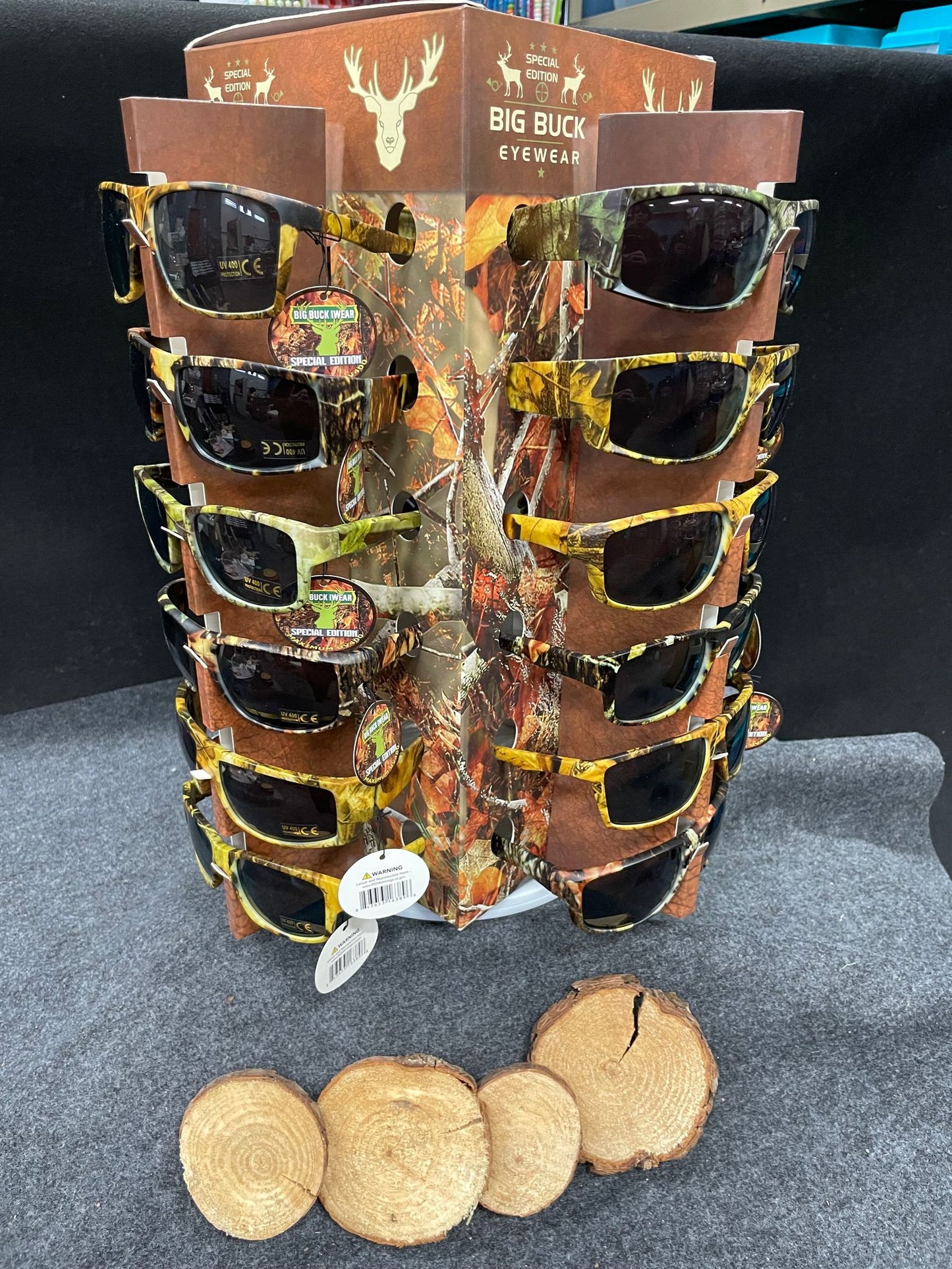 Big Buck Camouflage Sunglasses