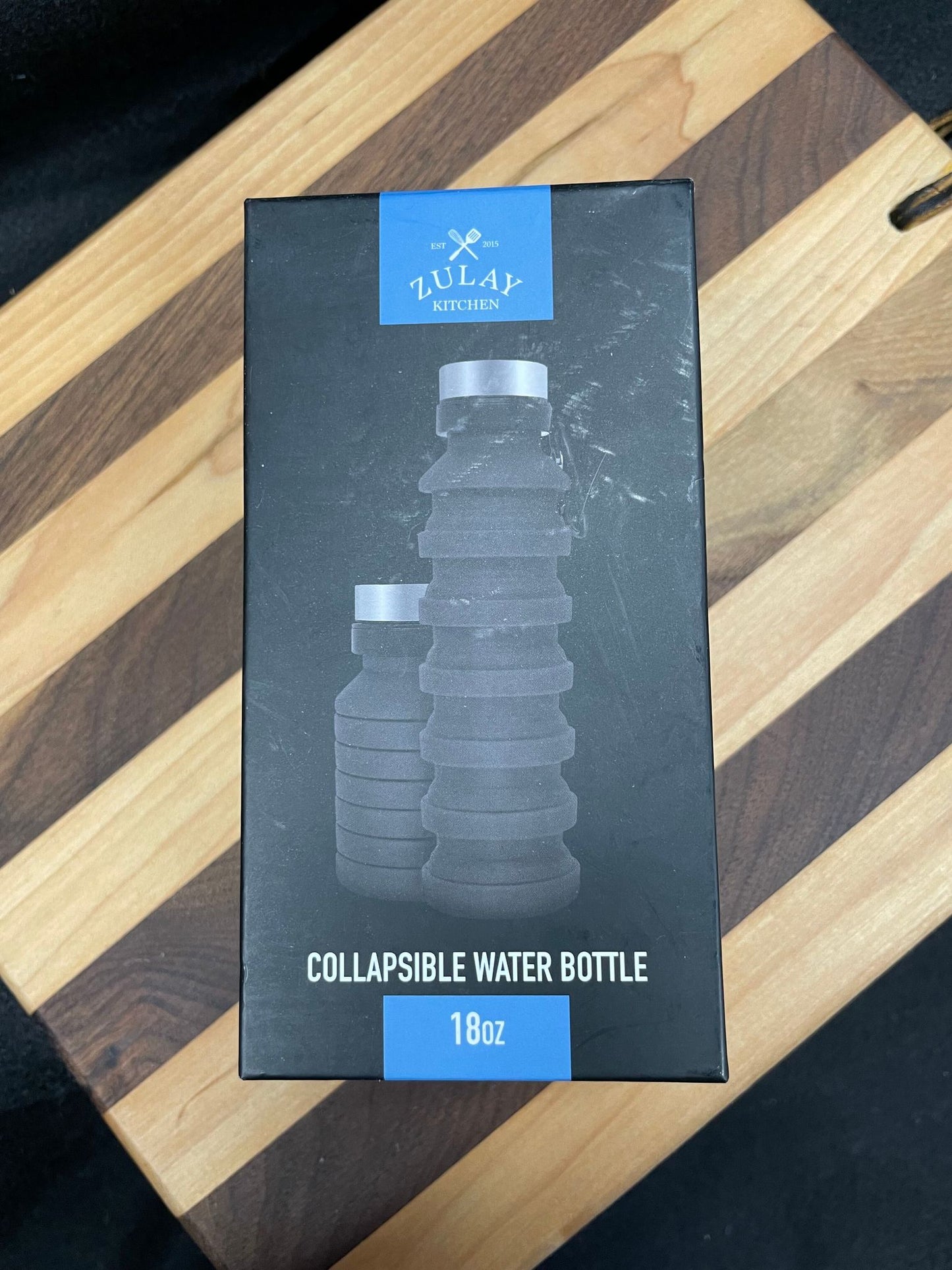 Zulay Portable Water Bottle Collapsible and Foldable Design