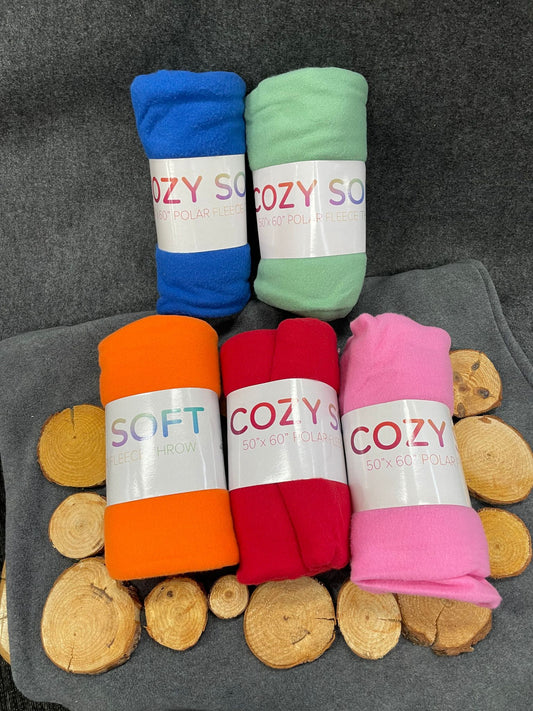 Polar Fleece Blankets - 50" x 60"